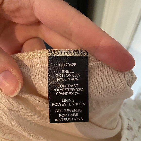 NWT White Lacey Ark & Co Summer Dress - Picture 8 of 8